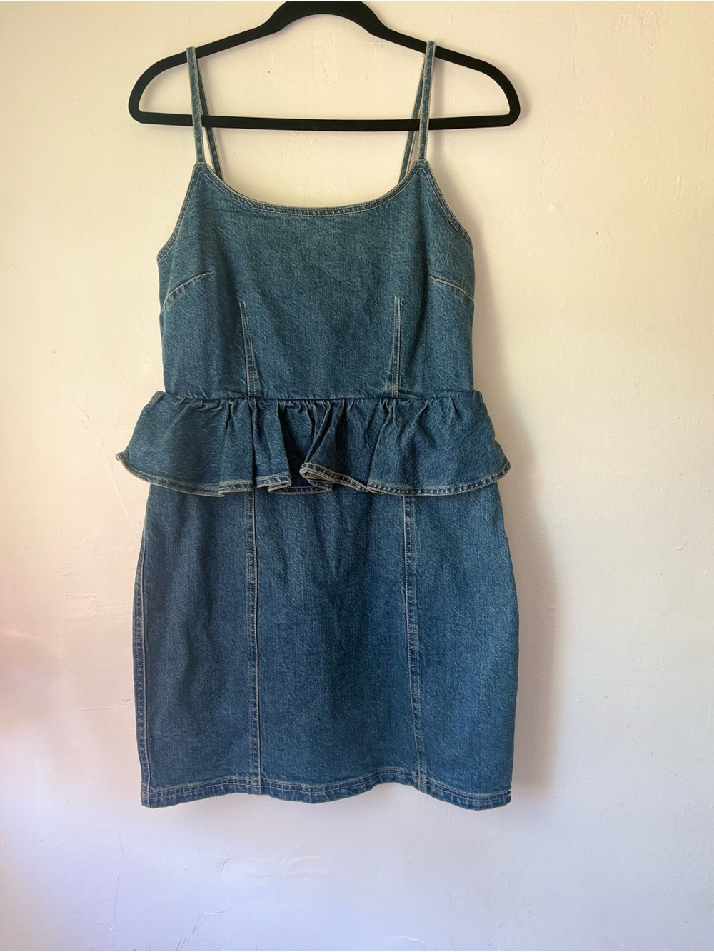 Steve Madden GISELIA DRESS
Denim- Blue